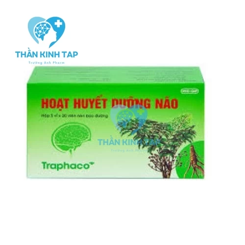 Hoạt huyết dưỡng não Traphaco - Hỗ trợ điều trị suy giảm trí nhớ